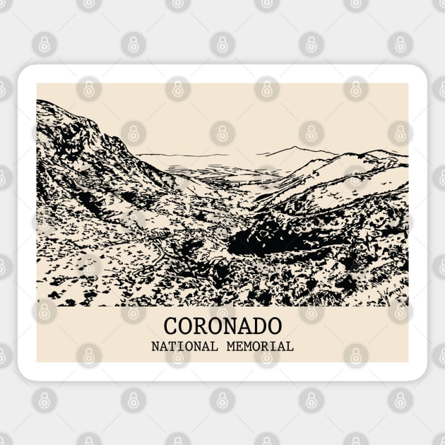 Coronado National Memorial Sticker by Lakeric